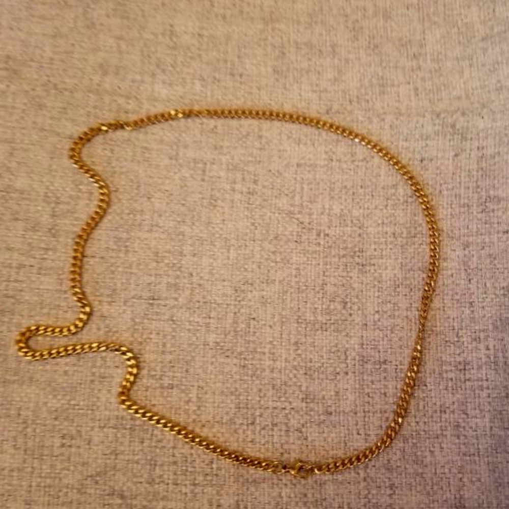 20" Gold Tone Necklace